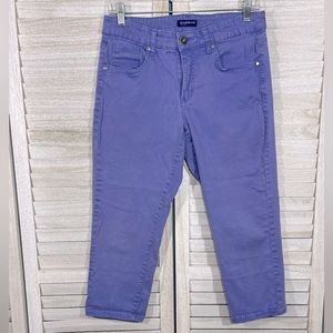 BANDOLINO Tatyana Purple Cropped Jeans-10